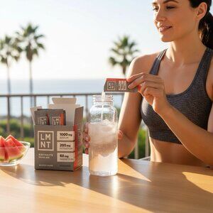 LMNT Electrolyte Drink Mix WATERMELON SALT Flavor 30 packets Powder